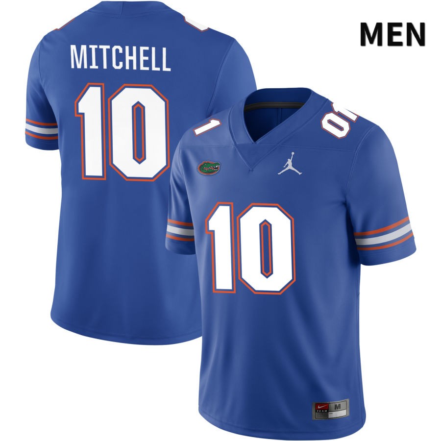 NCAA Florida Gators Miguel Mitchell Men's #10 Jordan Brand Royal 2022 NIL Stitched Authentic College Football Jersey ANS4664PA